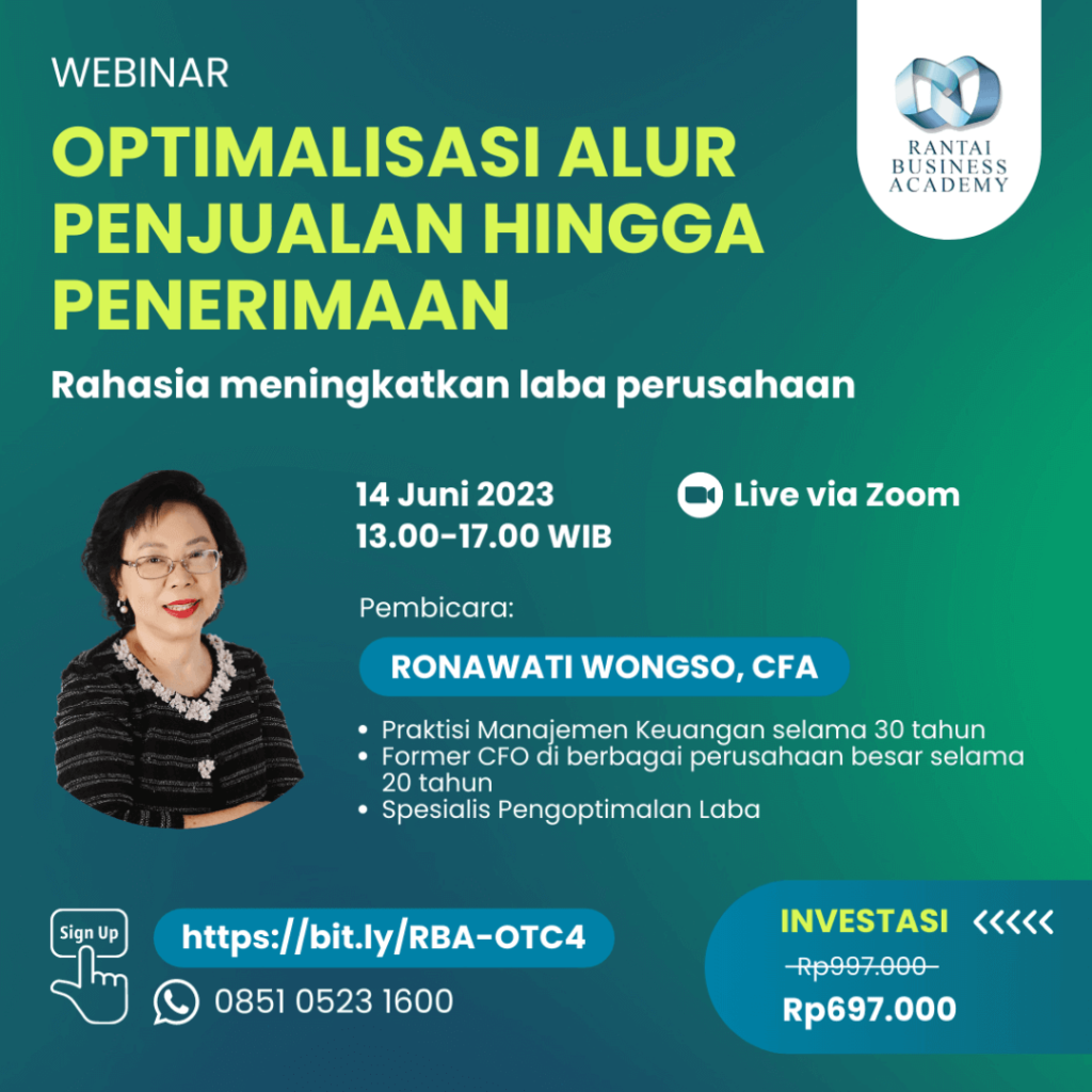 Webinar Optimalisasi Alur Penjualan hingga Penerimaan 14 Juni 2023